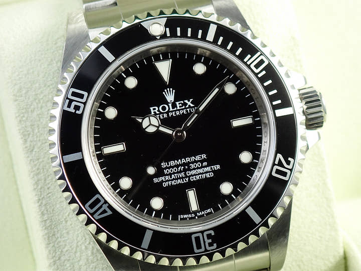 ロレックス サブマリーナー ノンデイト Ref.14060M ステンレススチール ブラック文字盤