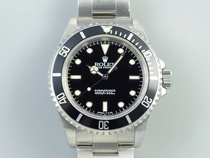 ロレックス サブマリーナー ノンデイト Ref.14060 ステンレススチール ブラック文字盤