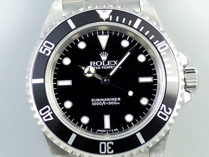 ロレックス サブマリーナー ノンデイト Ref.14060 ステンレススチール ブラック文字盤