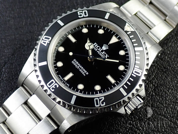 ロレックス サブマリーナー ノンデイト Ref.14060 ステンレススチール ブラック文字盤
