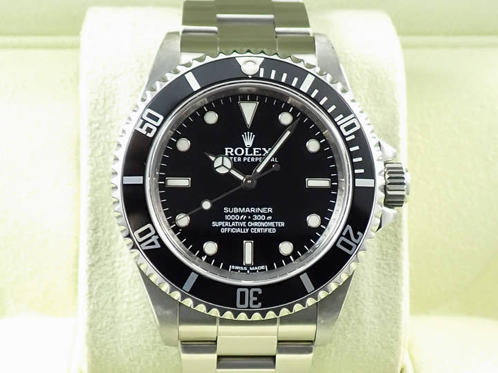 ロレックス サブマリーナー ノンデイト Ref.14060M ステンレススチール ブラック文字盤