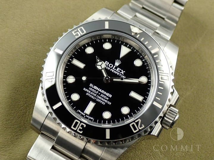 ロレックス サブマリーナー ノンデイト Ref.114060 ステンレススチール ブラック文字盤