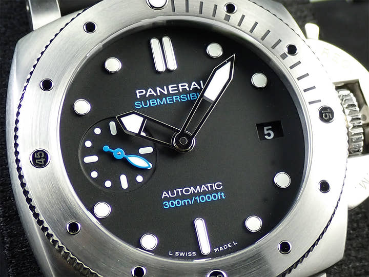 Panerai Submersible Ref.PAM00973 Black Dial Good Condition 92MVZWMY