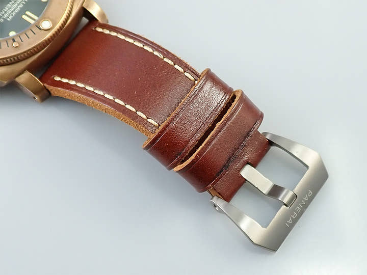 Panerai Submersible 1950 3 Days Power Reserve Bronzo Ref.PAM00507 Green Dial Used JCRJC795
