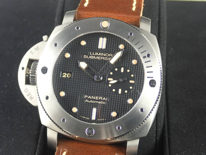 パネライ ルミノール Ref.PAM00569 ブラック文字盤 美品 submersible-3
