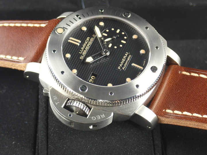 パネライ ルミノール Ref.PAM00569 ブラック文字盤 美品 submersible-3