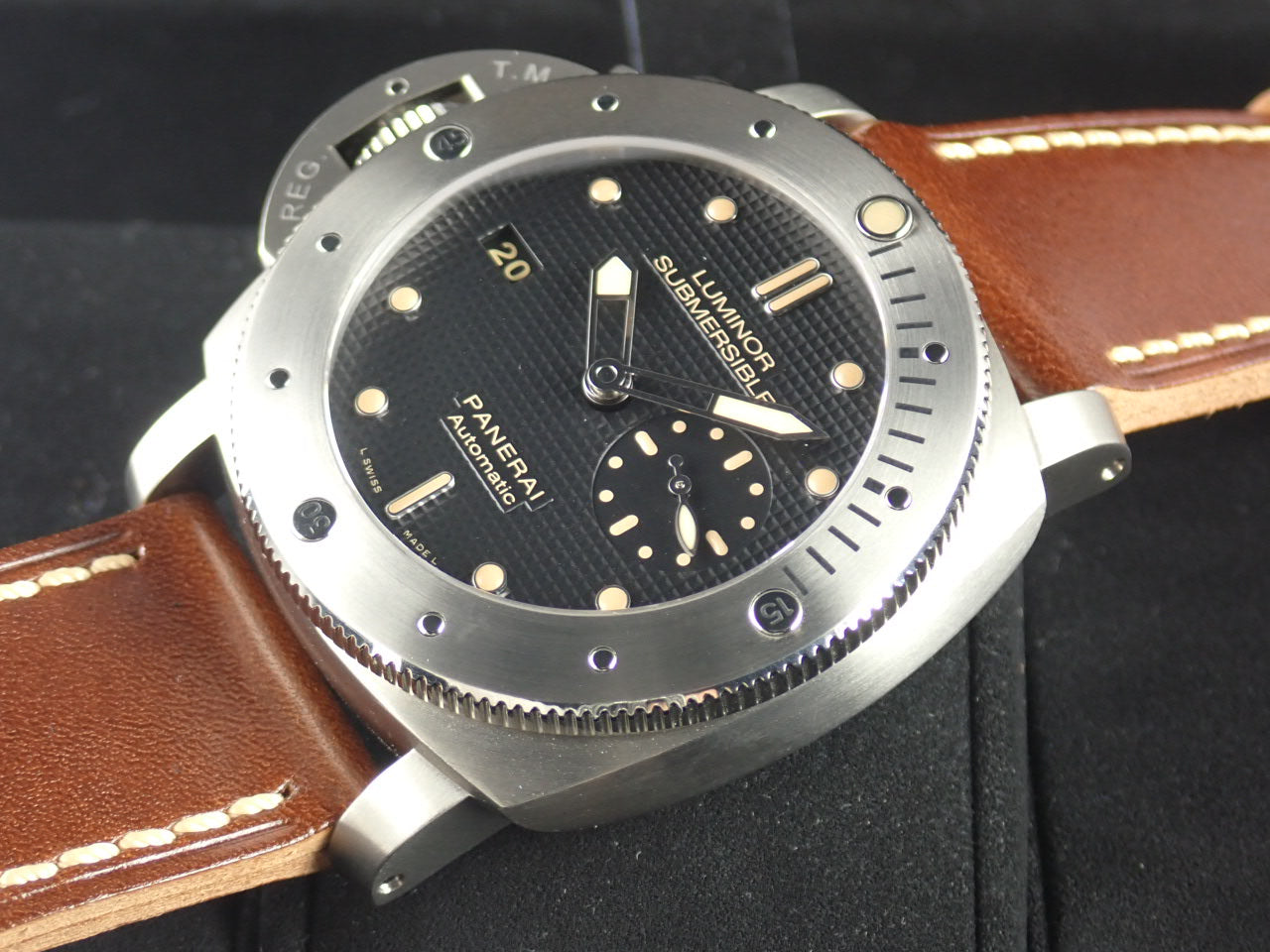 パネライ ルミノール サブマーシブル1950 レフトハンド 47mm TITANIUM PAM00569