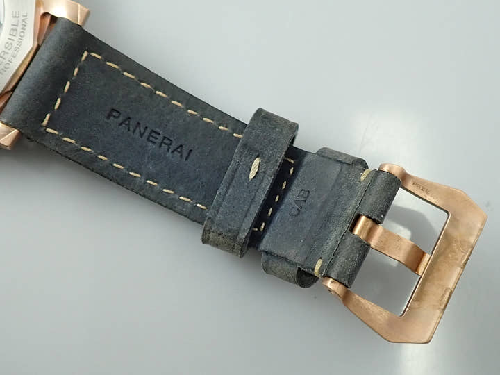 パネライ サブマーシブル ブロンゾ ブルー アビッソ Ref.PAM01074 ブルー文字盤 中古 YMVSF2AV