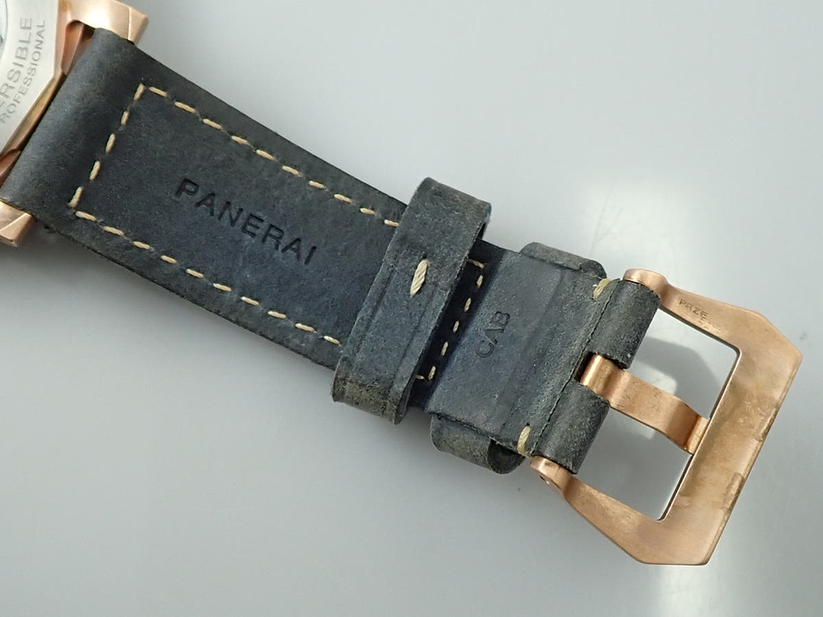 パネライ サブマーシブル ブロンゾ ブルー アビッソ Ref.PAM01074 ブルー文字盤 中古 YMVSF2AV