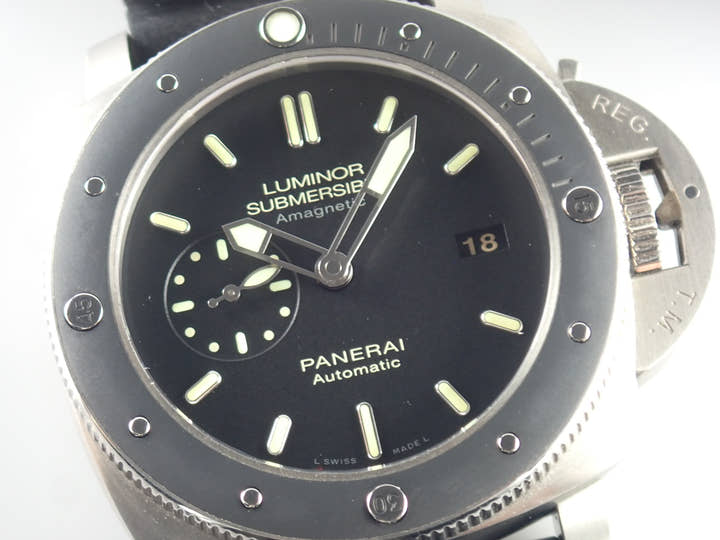 パネライ ルミノール Ref.PAM00389 ブラック文字盤 中古 submersible-5