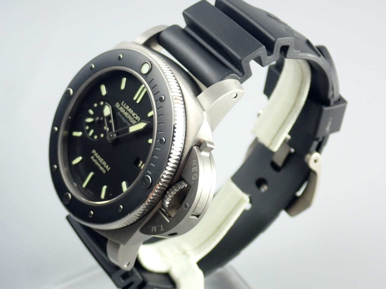 Panerai Luminor 1950 Submersible Amagnetic 3 Days Automatic Titanium &lt;Warranty, Box, etc.&gt;