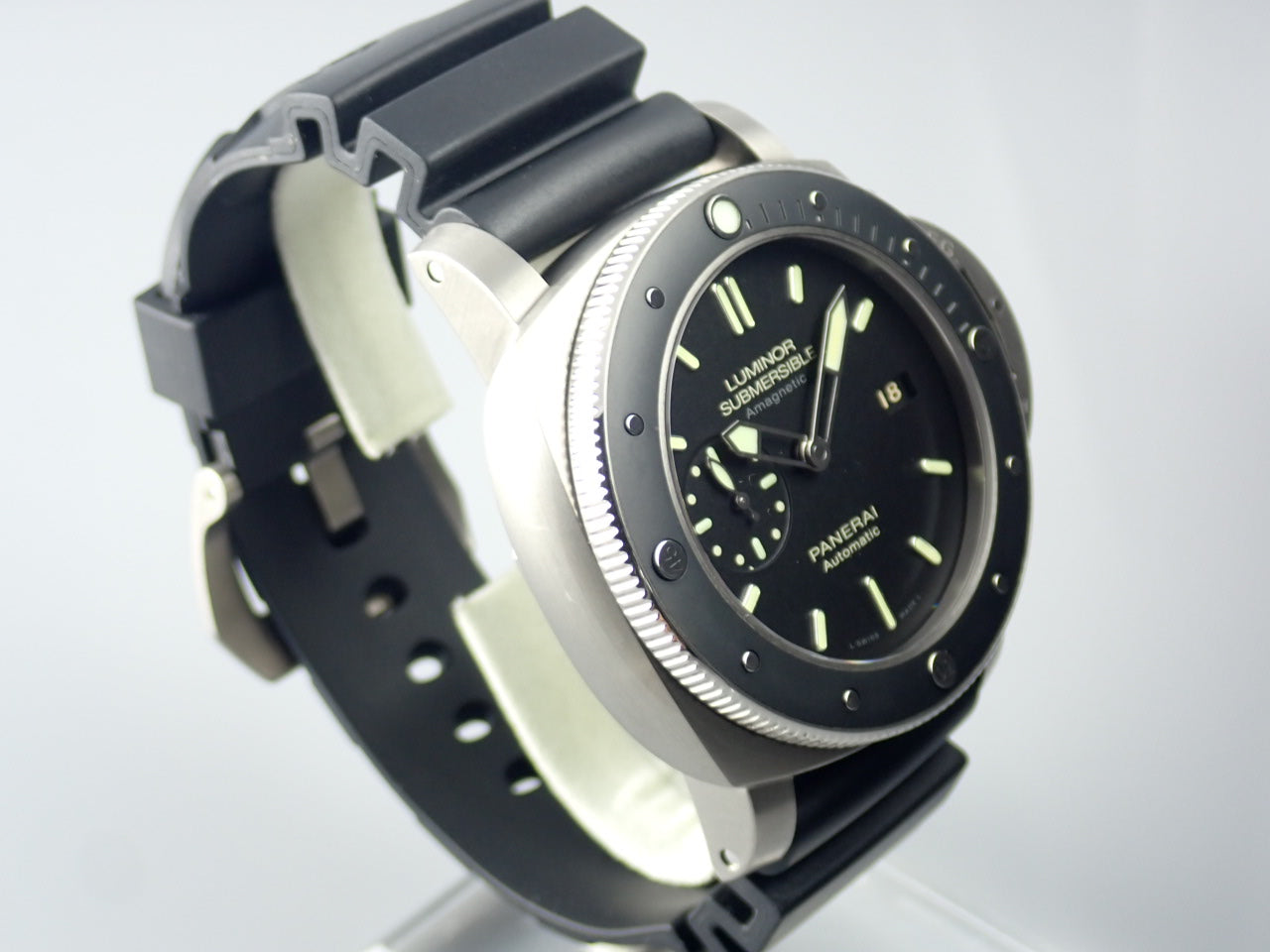 Panerai Luminor 1950 Submersible Amagnetic 3 Days Automatic Titanium &lt;Warranty, Box, etc.&gt;