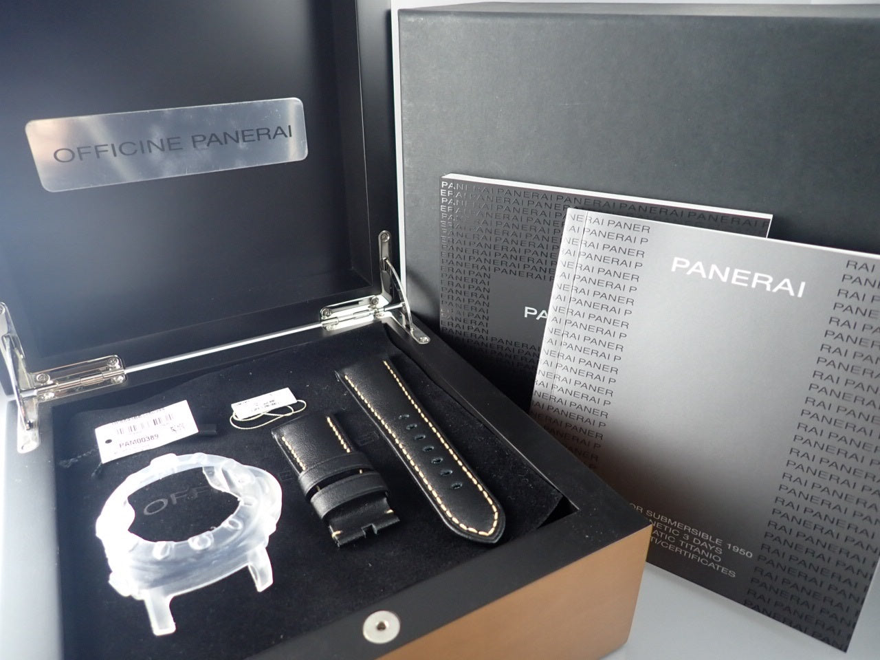 Panerai Luminor 1950 Submersible Amagnetic 3 Days Automatic Titanium &lt;Warranty, Box, etc.&gt;