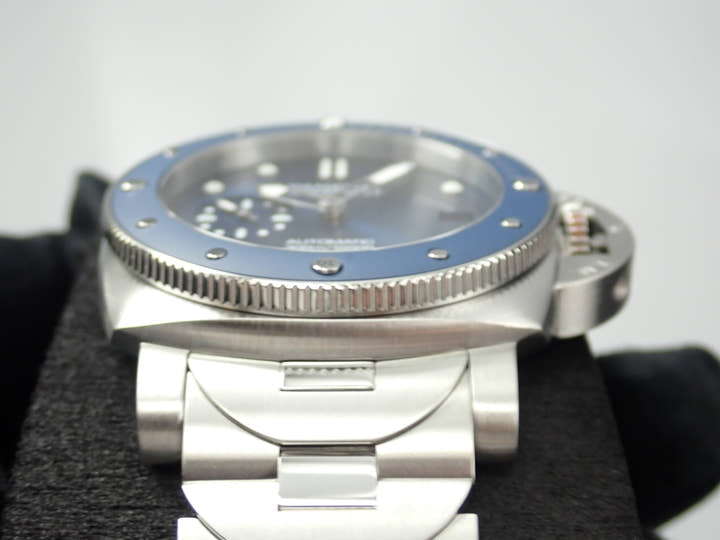 パネライ サブマーシブル Ref.PAM01068 ブルー文字盤 未使用 submersible-7