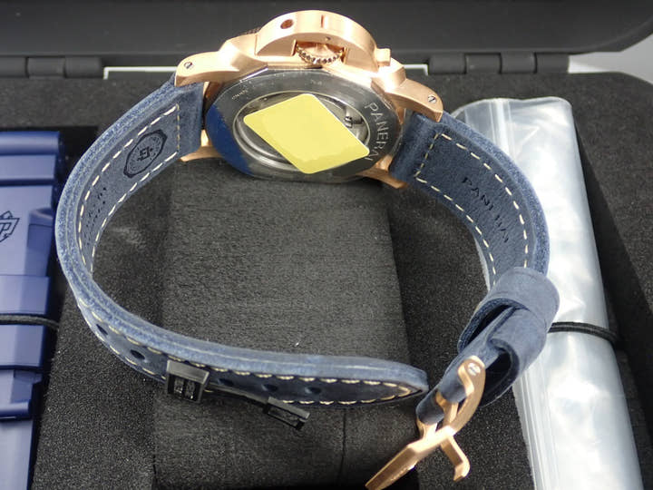 Panerai Submersible Bronzo Blue Abisso Ref.PAM01074 Blue Dial Unused 27NJ6AL3