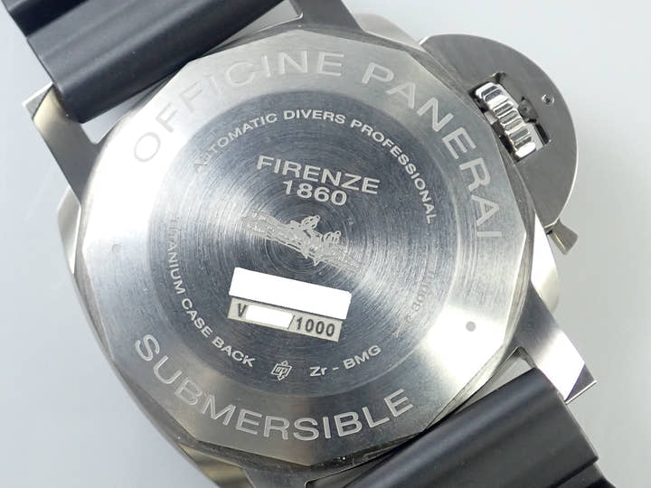 パネライ ルミノール1950 サブマーシブル BMG-TECH 3DAYS オートマティック Ref.PAM00692 ブルー文字盤 中古 532T03ZL
