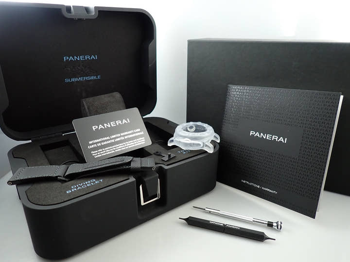 パネライ サブマーシブル フォルツスペシャリ Ref.PAM01239 ブラック文字盤 未使用 9LF18599