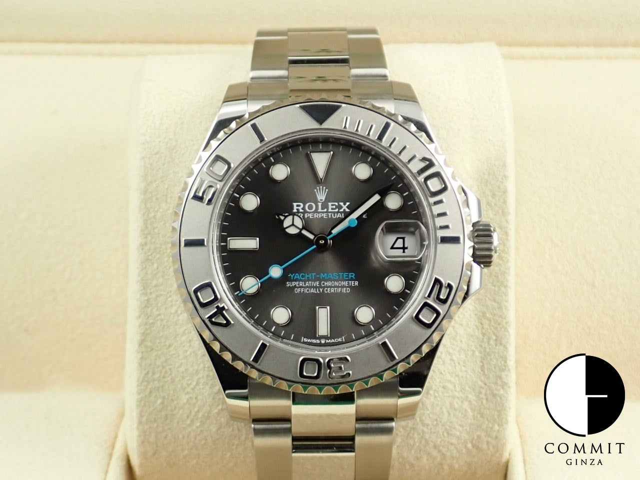 Rolex Yacht-Master 37 Dark Rhodium &lt;Warranty, Box, etc.&gt;