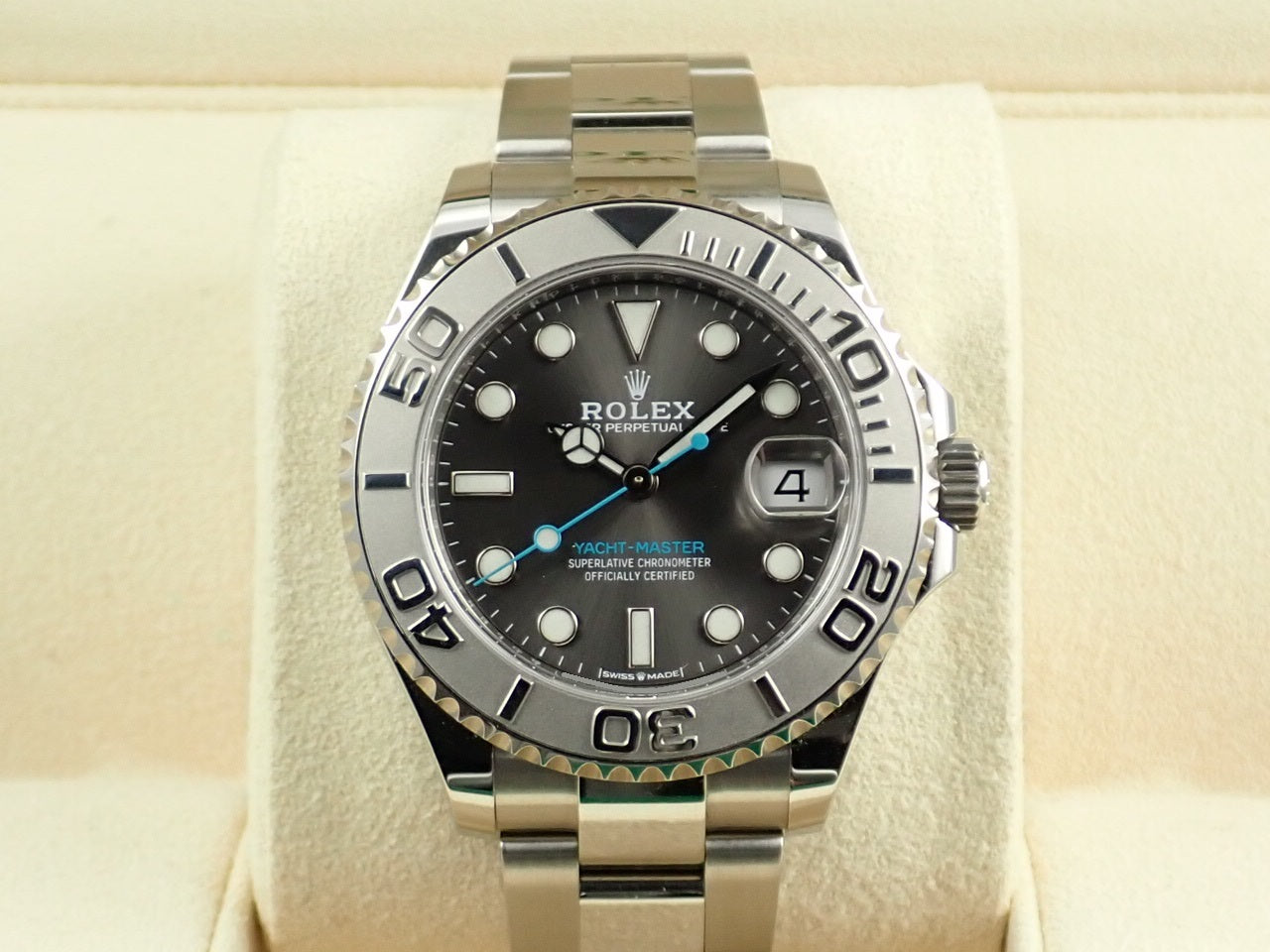 Rolex Yacht-Master 37 Dark Rhodium &lt;Warranty, Box, etc.&gt;