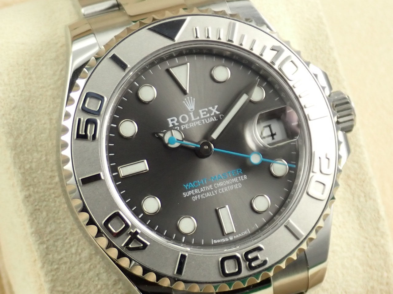 Rolex Yacht-Master 37 Dark Rhodium &lt;Warranty, Box, etc.&gt;