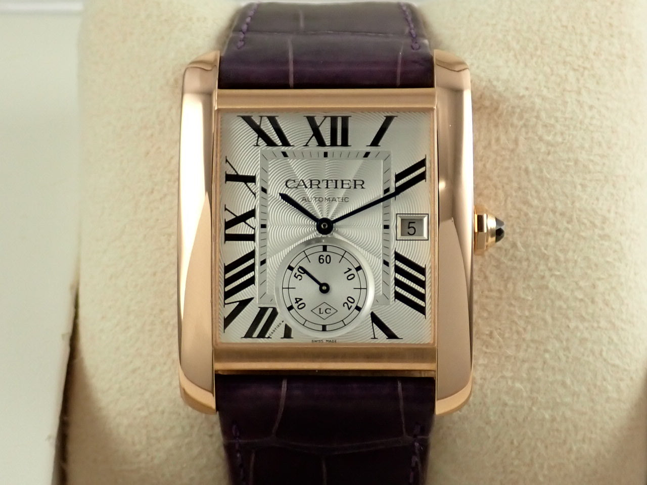 Cartier Tank MC &lt;Box and other items&gt;