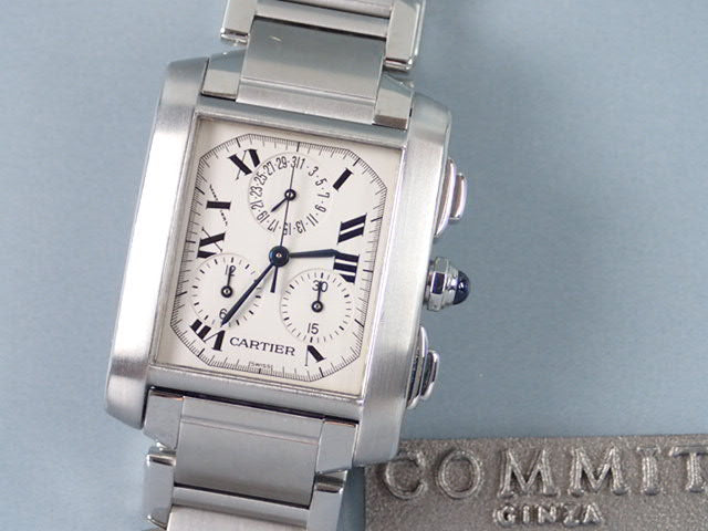 Cartier Tank Francaise Chrono Reflex Ladies