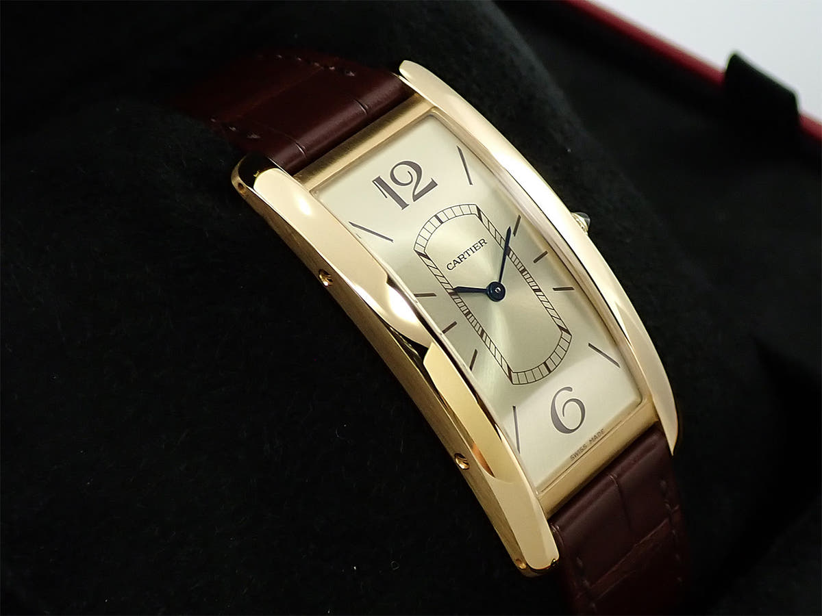 カルティエ タンク サントレ Ref.WGTA0026 シャンパン文字盤 極美品 KT771ZV7