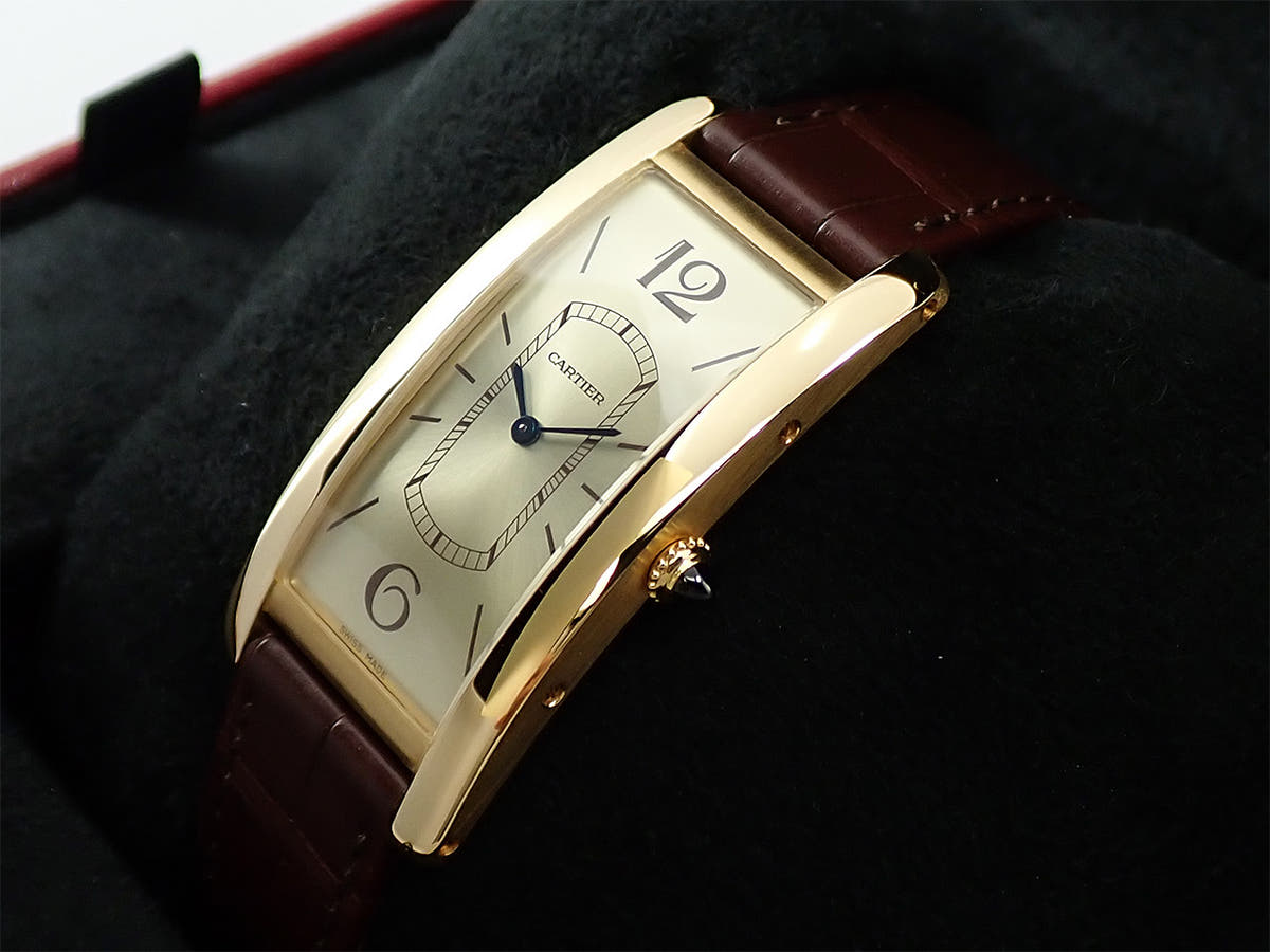 カルティエ タンク サントレ Ref.WGTA0026 シャンパン文字盤 極美品 KT771ZV7