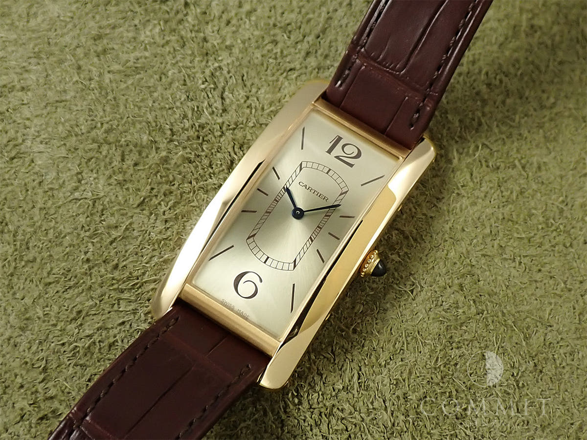 カルティエ タンク サントレ Ref.WGTA0026 シャンパン文字盤 極美品 KT771ZV7