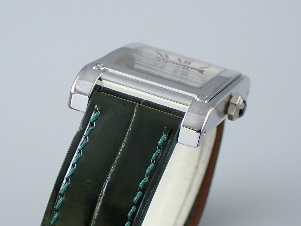 カルティエ タンク アビス CPCP Ref.2609F シルバー文字盤 中古 482C135P