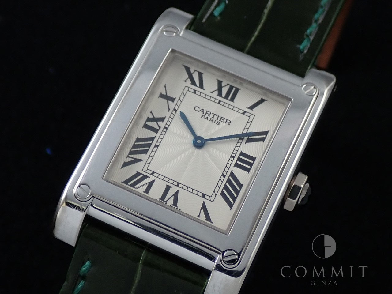 Cartier Tank Abyss CPCP Ref.2609F 18KWG Silver Dial