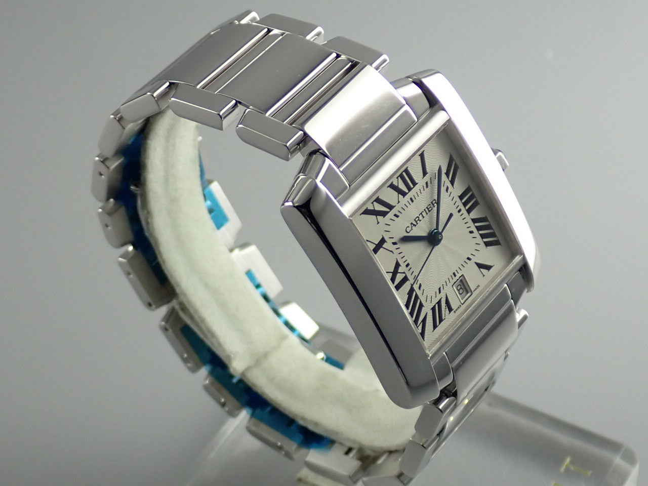 カルティエ タンク フランセーズ LM 18KWG Ref.W50011S3 ｜高級