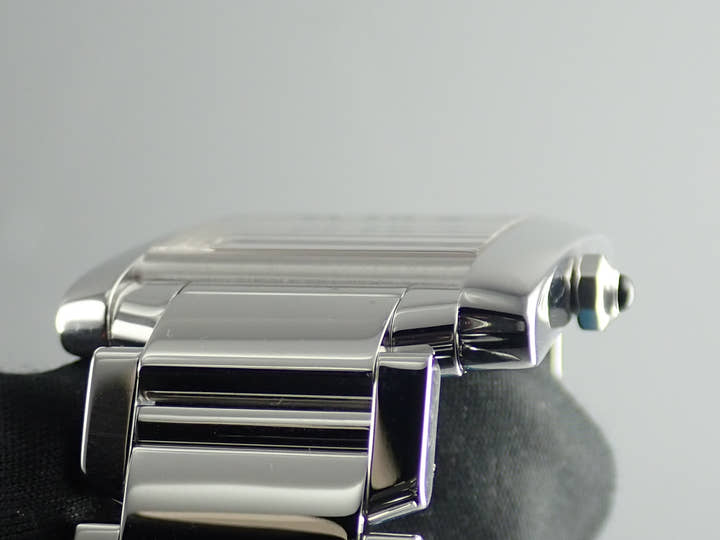 カルティエ タンク Ref.W50011S3 シルバー文字盤 美品 tank-8