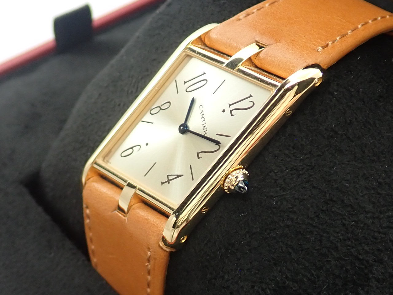 Cartier Tank Asymetrique Watch [Good Condition] &lt;Warranty, Box, etc.&gt; Cartier Tank Asymetrique