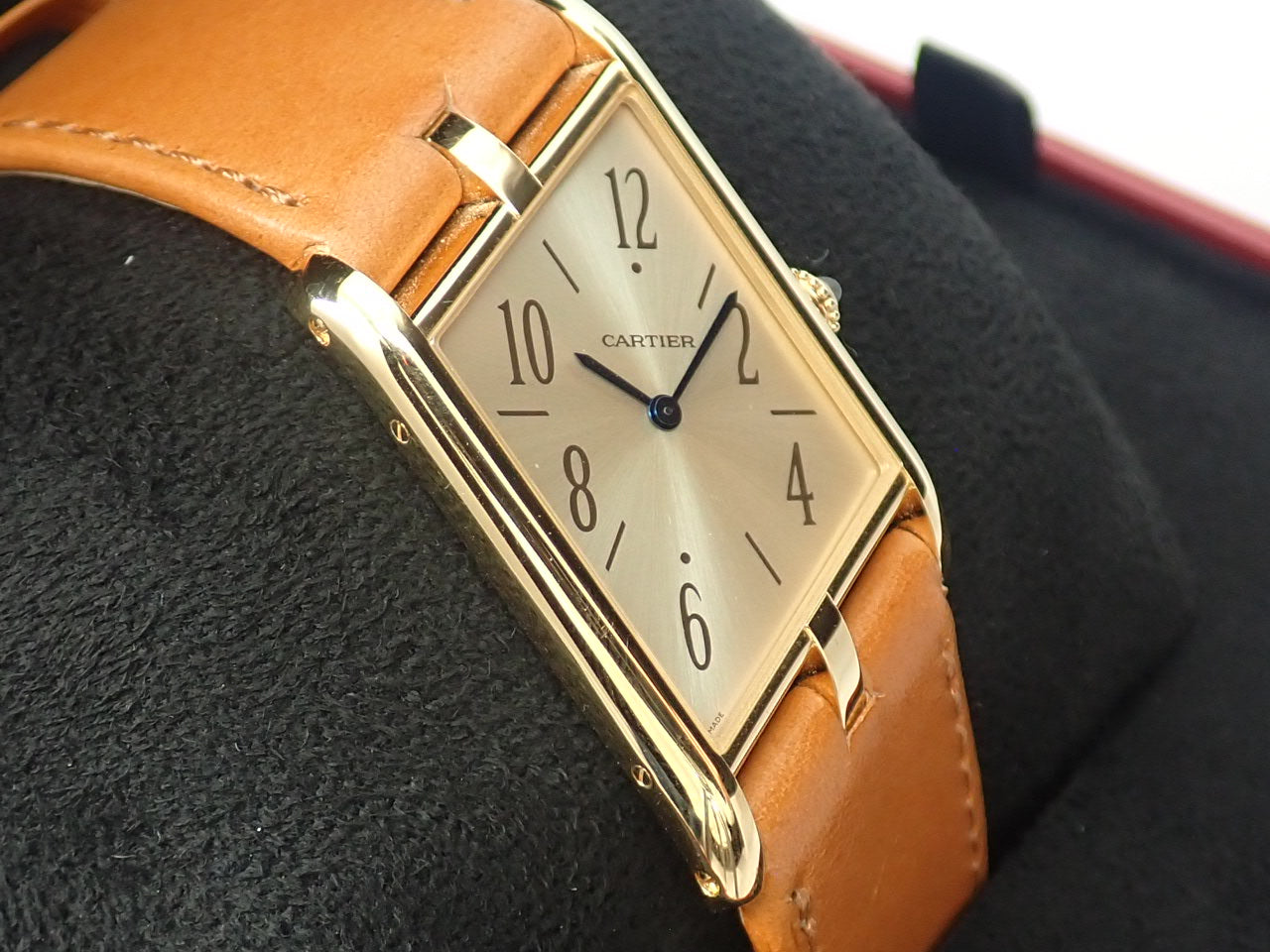 Cartier Tank Asymetrique Watch [Good Condition] &lt;Warranty, Box, etc.&gt; Cartier Tank Asymetrique