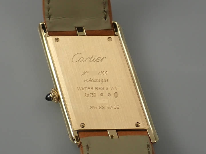 カルティエ タンク アシメトリック ウォッチ Ref.WGTA0044 シャンパン文字盤 美品 XMLG0893
