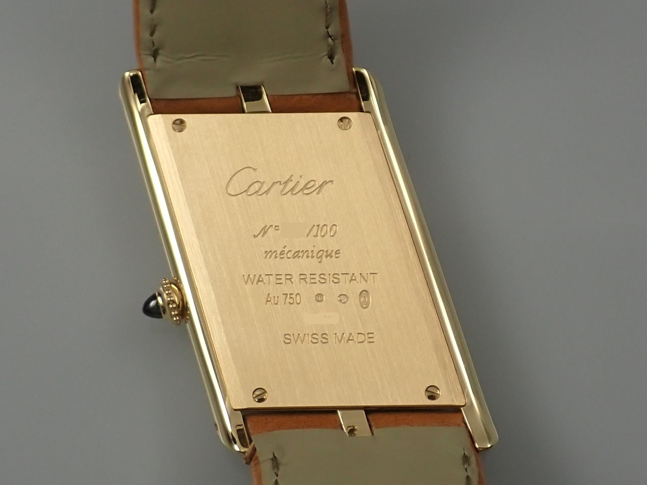 Cartier Tank Asymetrique Watch [Good Condition] &lt;Warranty, Box, etc.&gt; Cartier Tank Asymetrique