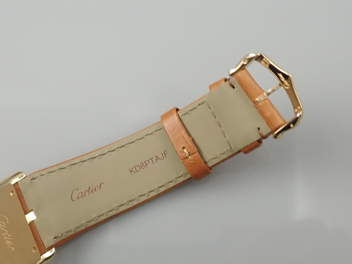 カルティエ タンク アシメトリック ウォッチ Ref.WGTA0044 シャンパン文字盤 美品 XMLG0893