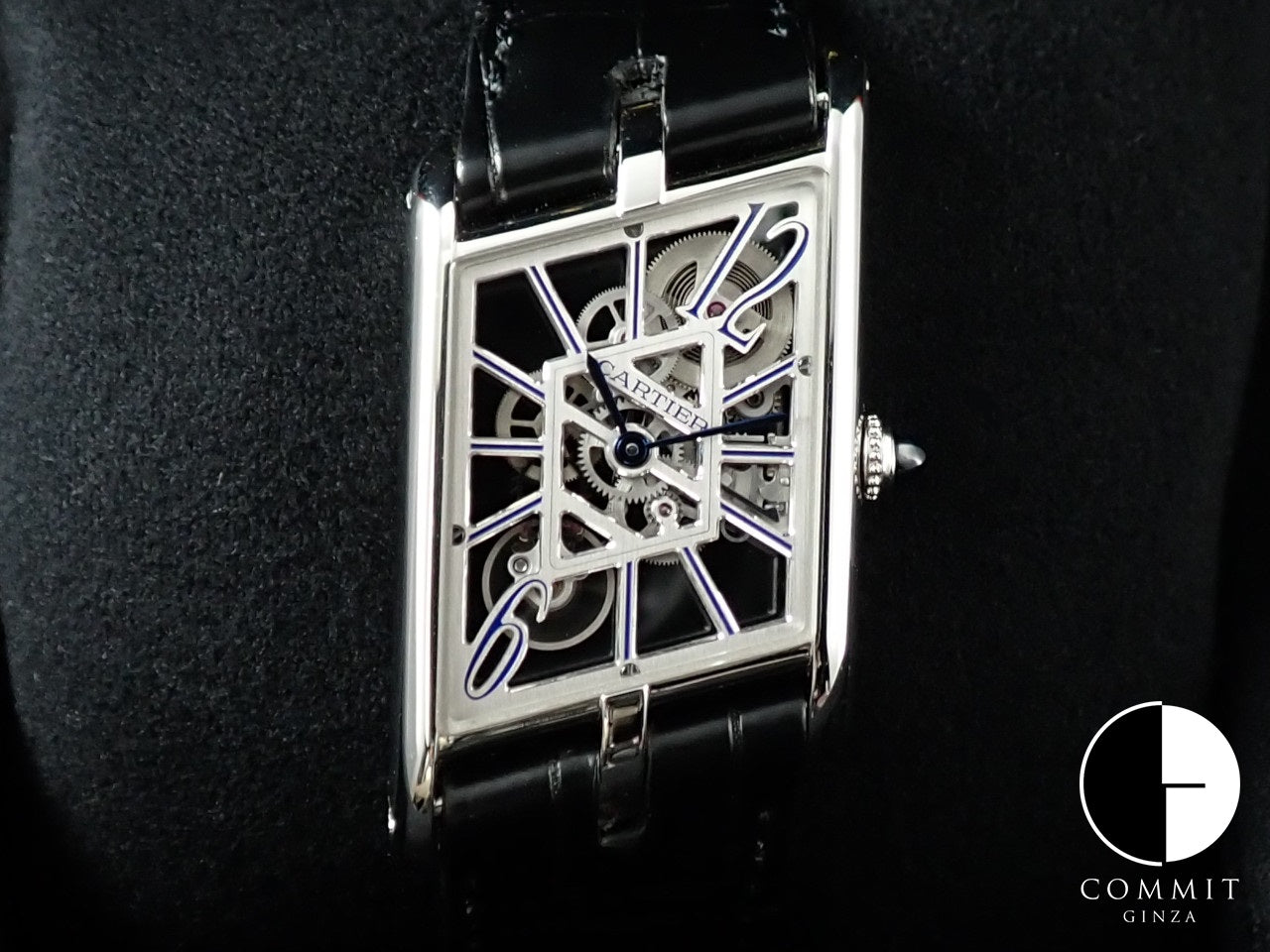 Cartier TANK ASYMETRIQUE WATCH &lt;Warranty, box, etc.&gt;