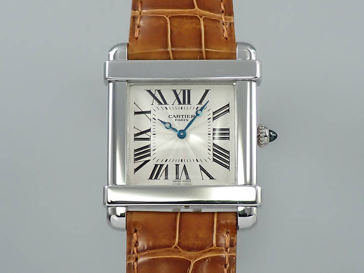 Cartier Tank Chinoise LM Ref.2685H Silver Dial Good Condition 95R0VJ7Y