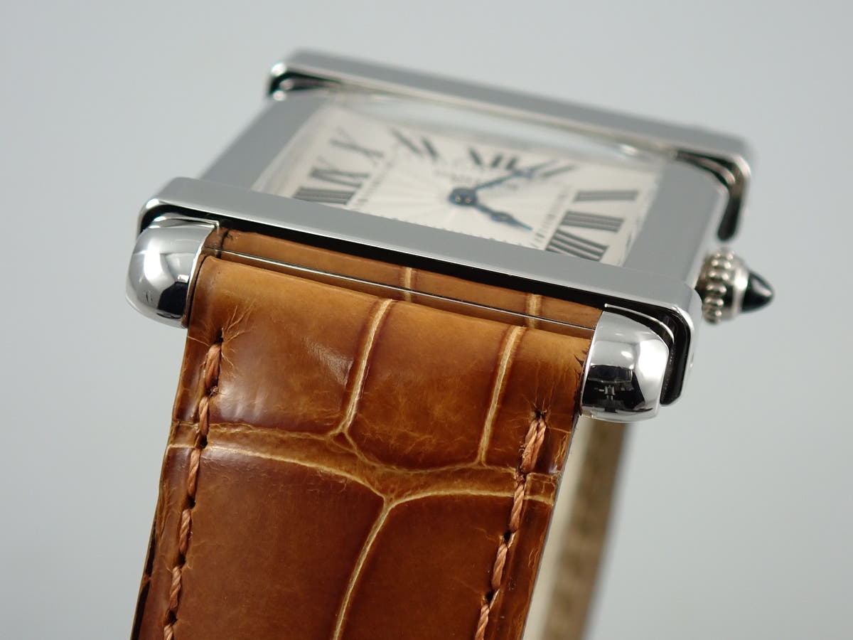 カルティエ タンク シノワーズ LM Ref.2685H シルバー文字盤 美品 95R0VJ7Y