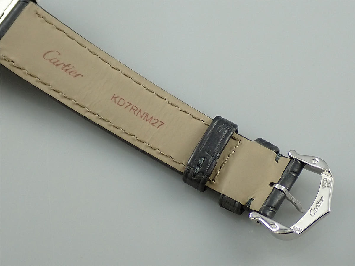 カルティエ タンク サントレ Ref.WGTA0027 シルバー文字盤 中古 19P5TJWH