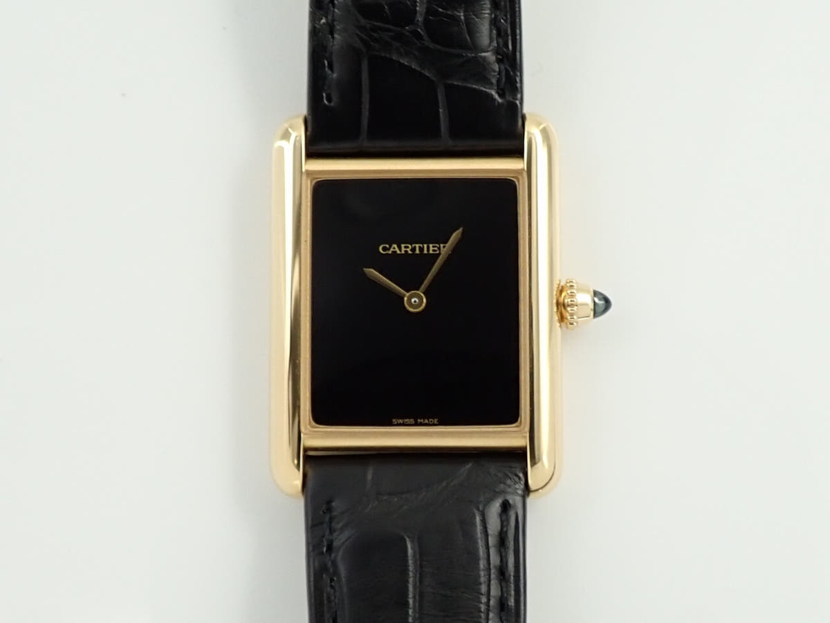 カルティエ タンク ルイ カルティエ ウォッチ Ref.WGTA0091 ブラック文字盤 中古 A76U9895