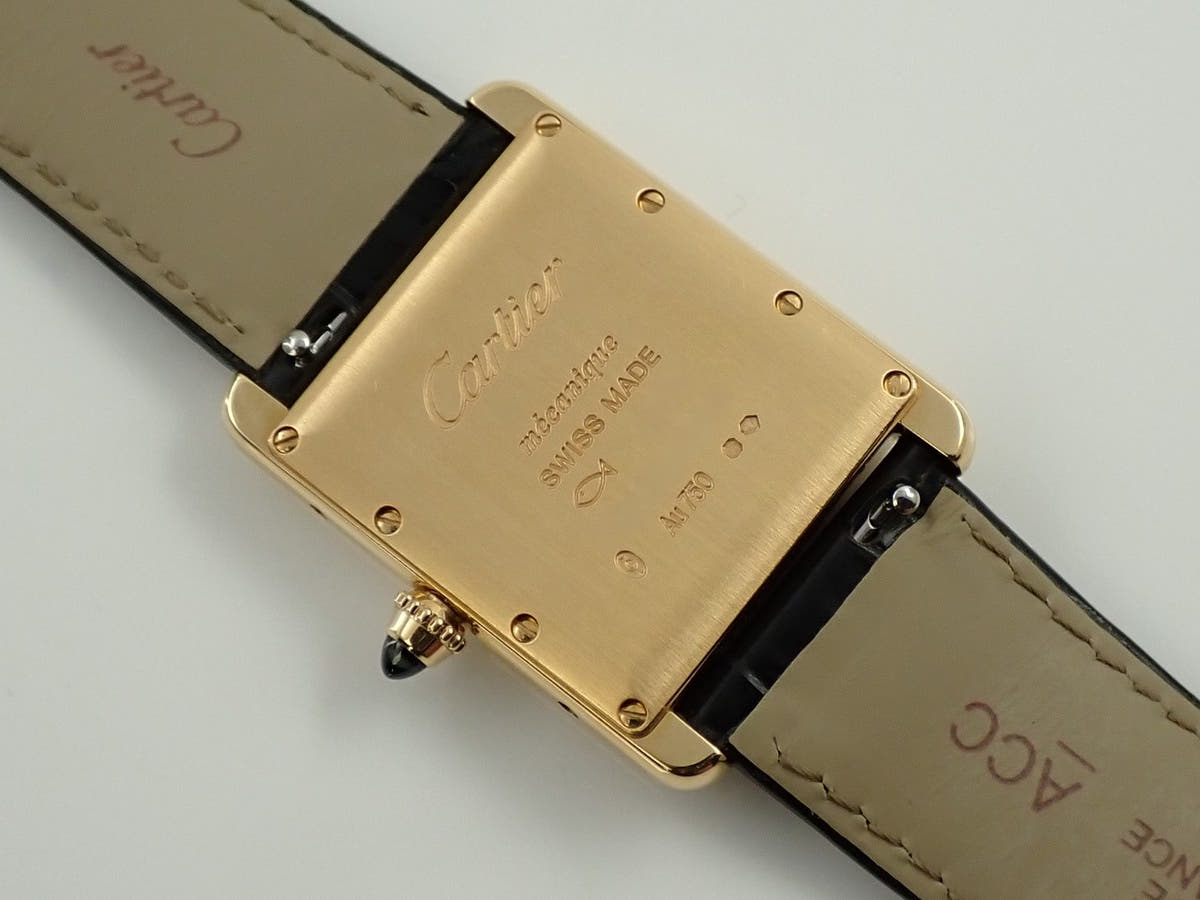 カルティエ タンク ルイ カルティエ ウォッチ Ref.WGTA0091 ブラック文字盤 中古 A76U9895