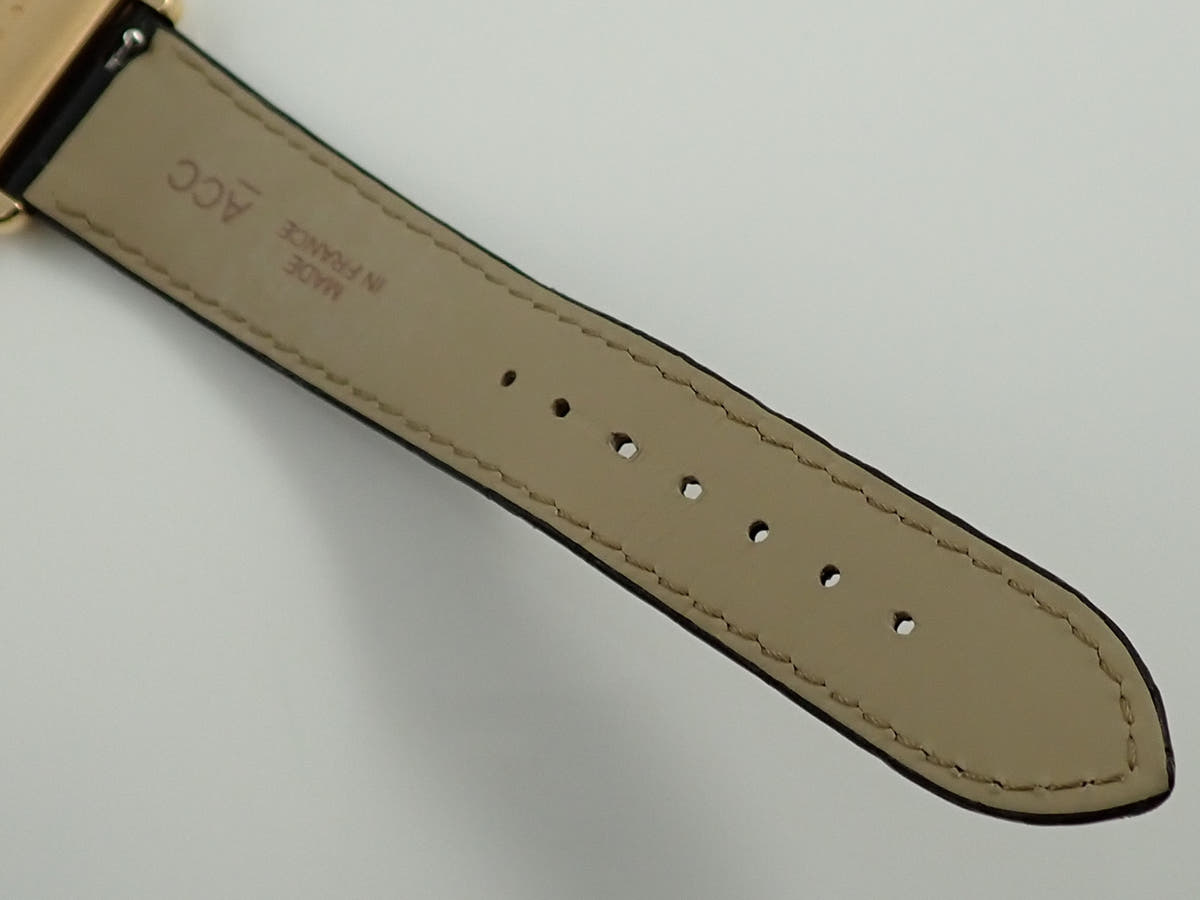 カルティエ タンク ルイ カルティエ ウォッチ Ref.WGTA0091 ブラック文字盤 中古 A76U9895