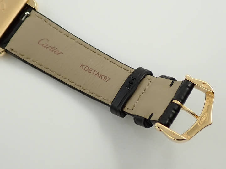 カルティエ タンク ルイ カルティエ ウォッチ Ref.WGTA0091 ブラック文字盤 中古 A76U9895