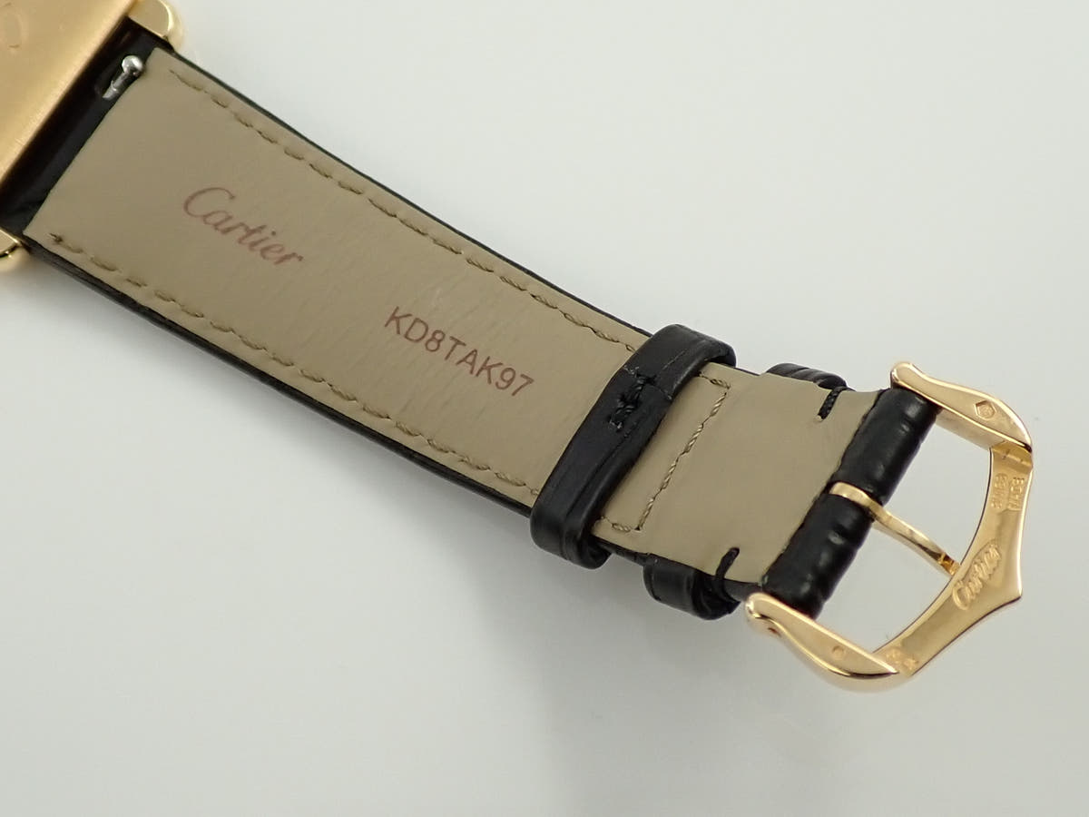 カルティエ タンク ルイ カルティエ ウォッチ Ref.WGTA0091 ブラック文字盤 中古 A76U9895