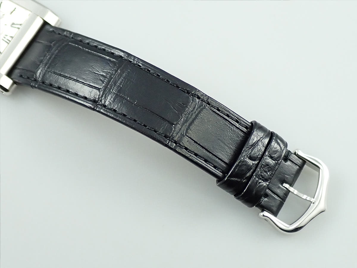カルティエ タンク ノルマル Ref.WGTA0109 シルバー文字盤 美品 67W7FTSX