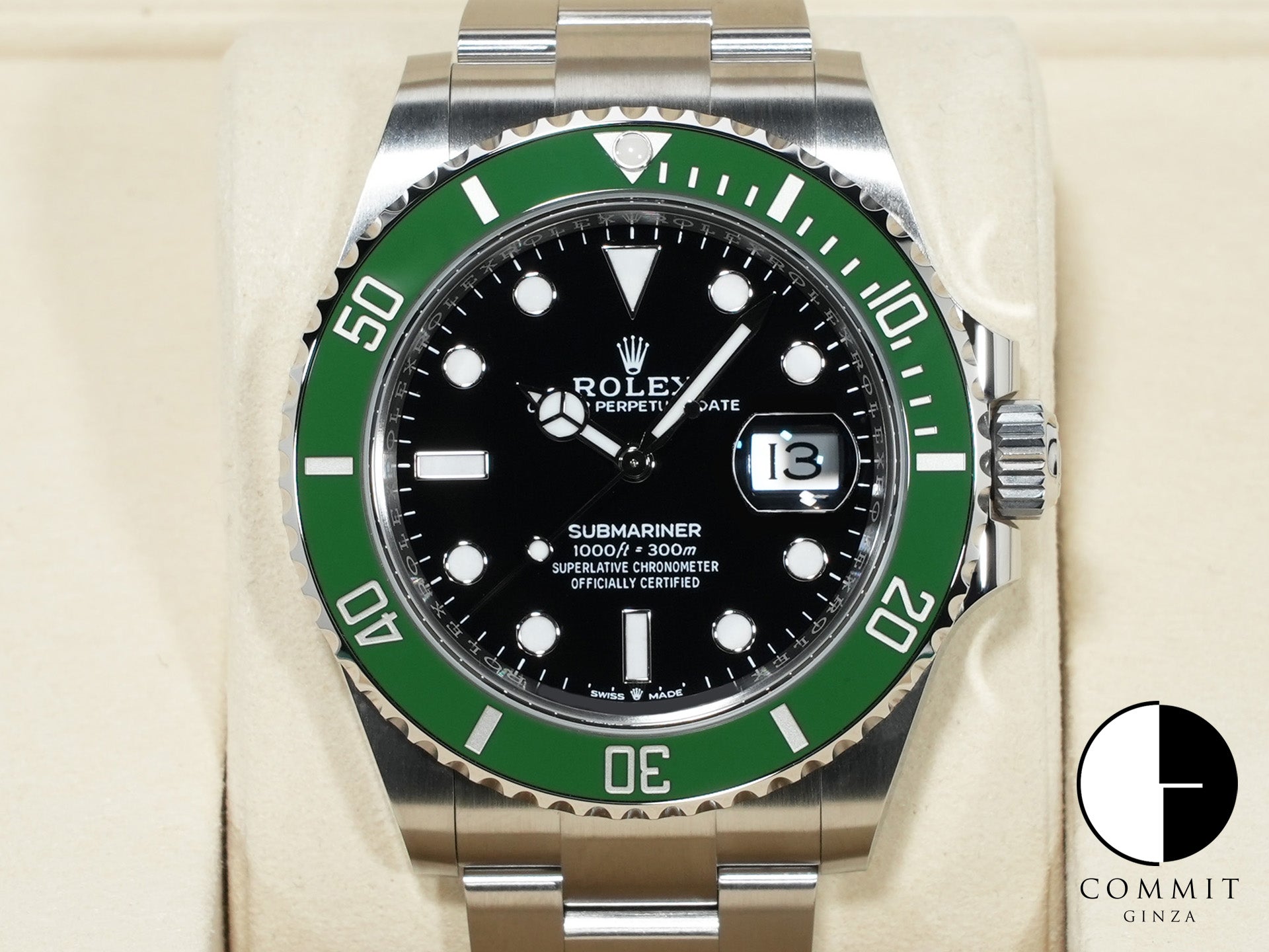 ロレックス サブマリーナー デイト Ref.126610LV ステンレススチール ブラック文字盤 未使用 mcsdo6wh