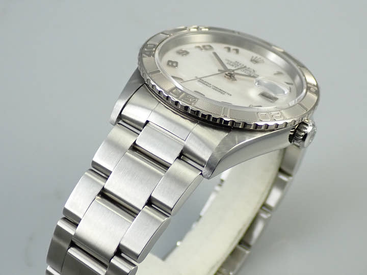 Rolex Datejust Ref. 16264 Stainless Steel/White Gold Pink Shell Dial